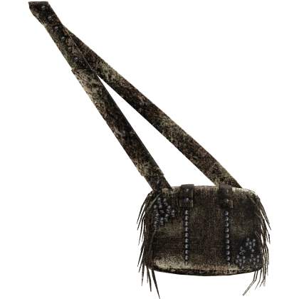 Desert Esoteric Studded Fringed Tote Bag