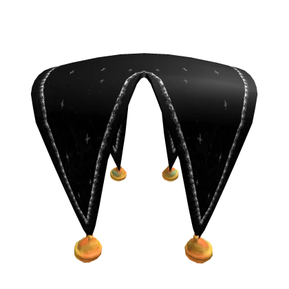3.0 ♠ Royal jester mantle collar ♠ Black