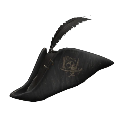 Pirate Hat w Golden Chains