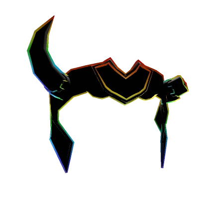 Rainbow Horn Crown