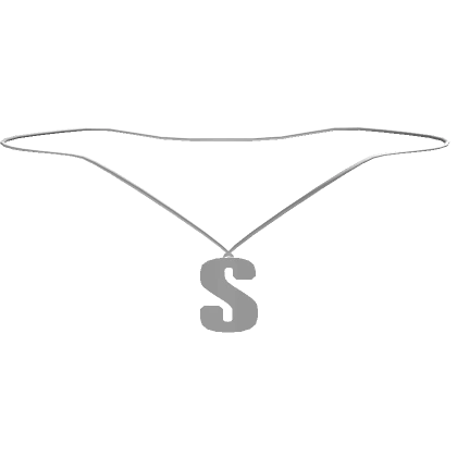 1.0 Initial Necklace - S