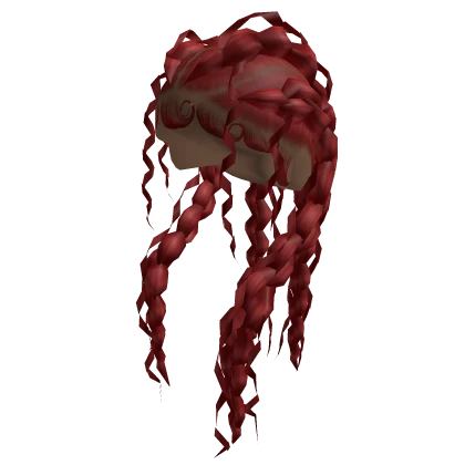 Goddess Braids [Red]