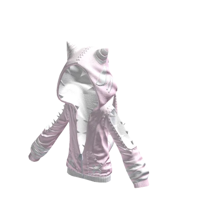 Punk Shark Hoodie Cotton Candy