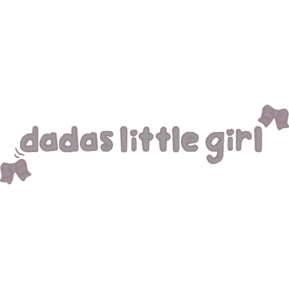 ꒰ · ♡ adorable little text sign in pink 