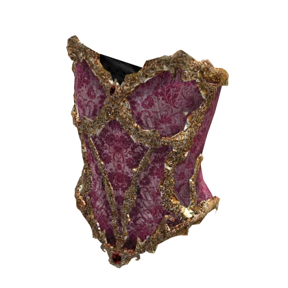 Pink Royal Gilded Jewel Corset