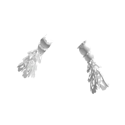 ♡ White realistic lace ruffled sleeves