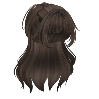 Super Fluffy Layered Anime Ponytail (Brown)