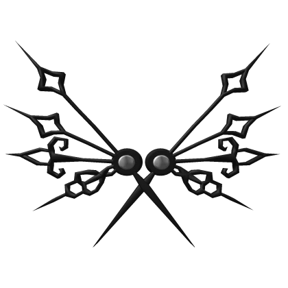clock hands wings
