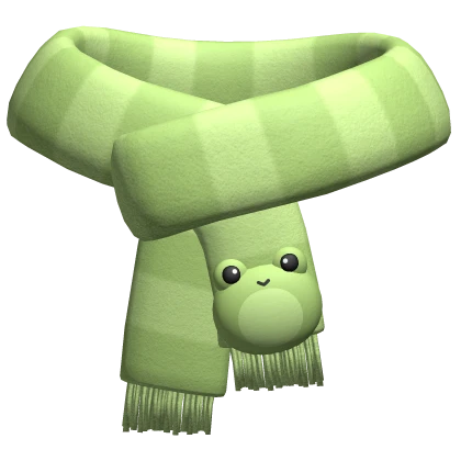 frog scarf