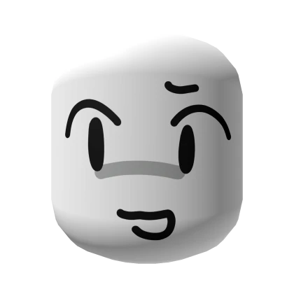 Cheerful Nervous Goober Face [White]