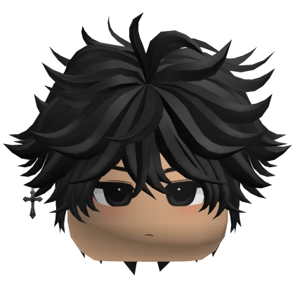 Emo Fluffy Messy Boy