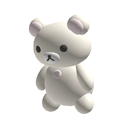 ꒰♡꒱ kawaii cream bear plushie