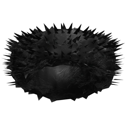 Y2K Black Fur Winter Hat