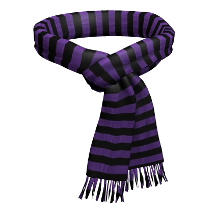 Halloween Scarf Purple
