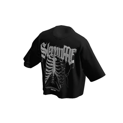 y2k Skeleton Streetwear T-Shirt