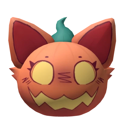 Cute Pumpkin Cat Spice Head