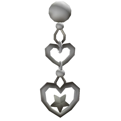 Silver Heart Belly Piercing 3.0