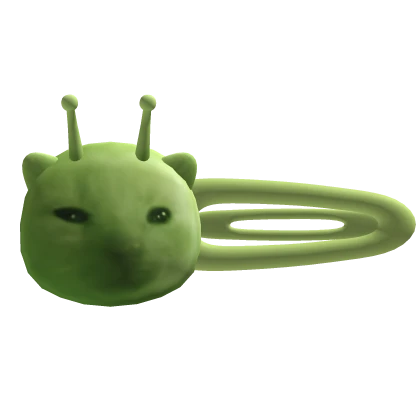 Alien Cat HairClip