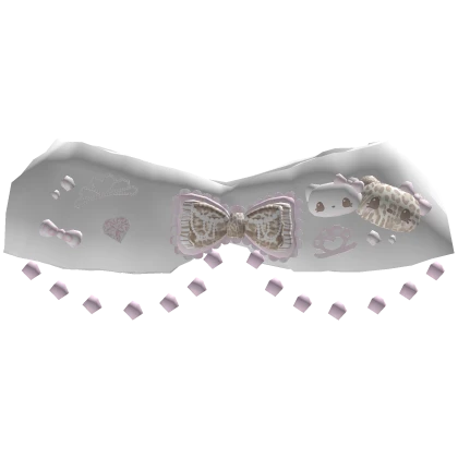 gyaru hime charm pastel pink cheetah cute fur shaw