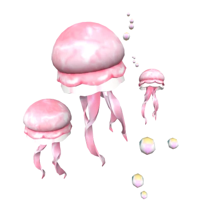 jellyfish bloom aura in pink