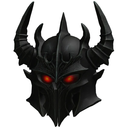 Demon Knight Helmet (red eyes)