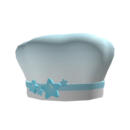 Blue Chef Hat With Stars