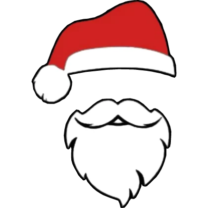 Shiny Santa Hat Face