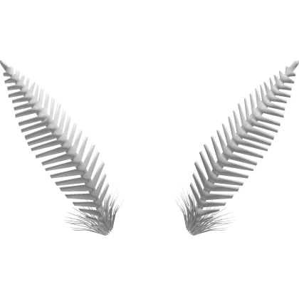 Moth Antennae - White