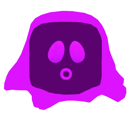 Purple Neon Slime Head