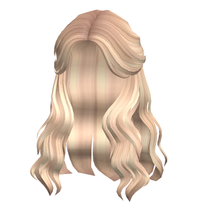 Fairy Half up hair in Blonde