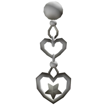 Y2K Silver Heart Belly Piercing 1.0