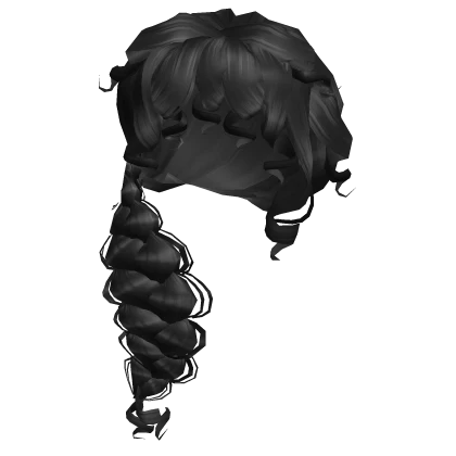 Aurora's  Fluffy braid [Black]