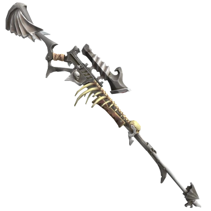 White Silver Demon Sniper Rifle