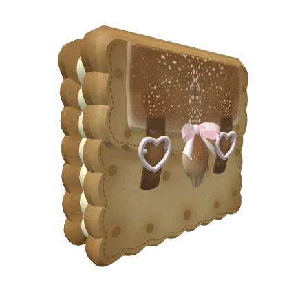 Kawaii fawn deer mocha cookie biscuit bag 3.0