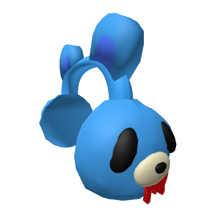 Blue Monster Plushie Earmuffs