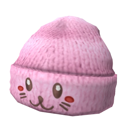 Super Cute Pink Beanie