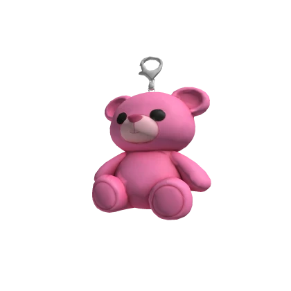 [🧸] Cute Pink Teddybear Keychain