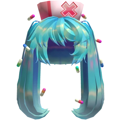 ❤️‍🩹Loveward Hatsune Miku nurse cutecore hair