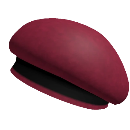 Red Beret with Black Belt