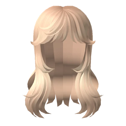 Blonde Cottage Core Fairy Wavy Hair