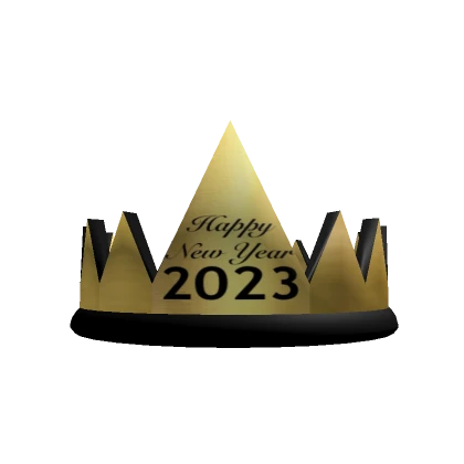 Happy New Year 2023 Crown