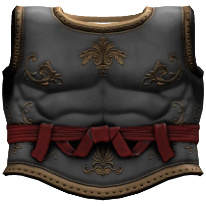 Red Roman Musculata Chestplate