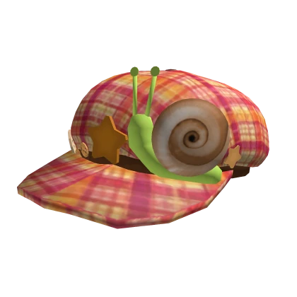 ❀ igari mori kei plaid garden snail beret