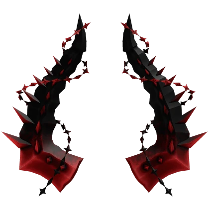 Crimson Nightfall Horns
