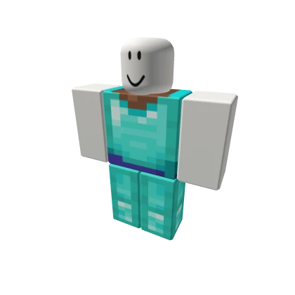minecraft Steve pants diamond