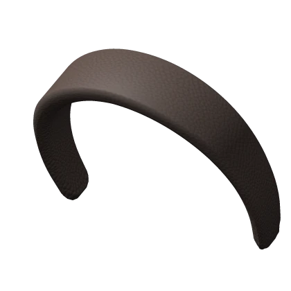 Brown Leather Headband