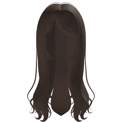 ʚ♡ɞ cutesy long wavy hair brown