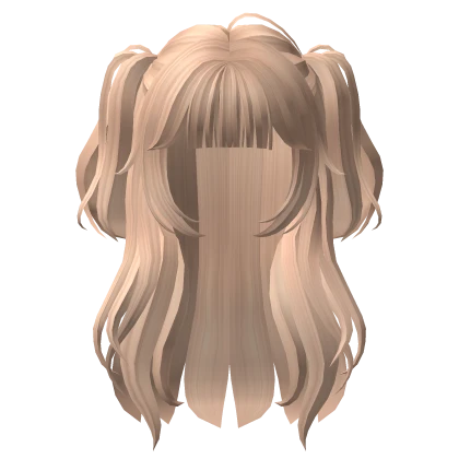 🍀Half Up Pigtails (Blonde)