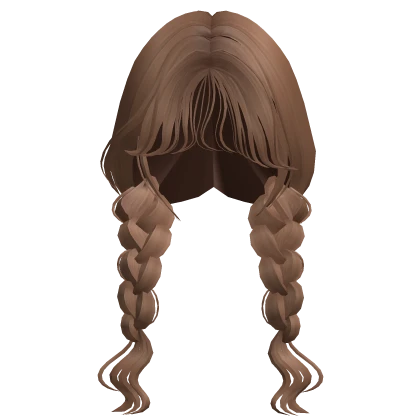 Mori Girl Braid Pigtails (Light Brown)