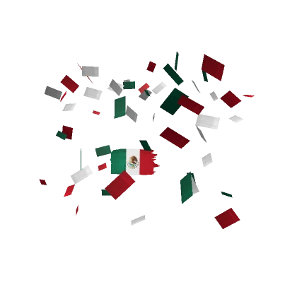 Mexico Face Sticker